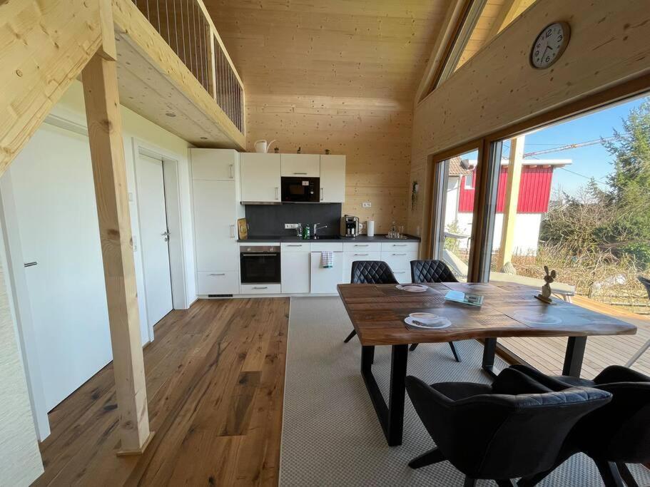 Zweistoeckiges Natur-Holzhaus Mit Berg- & Seesicht Horgenzell Buitenkant foto